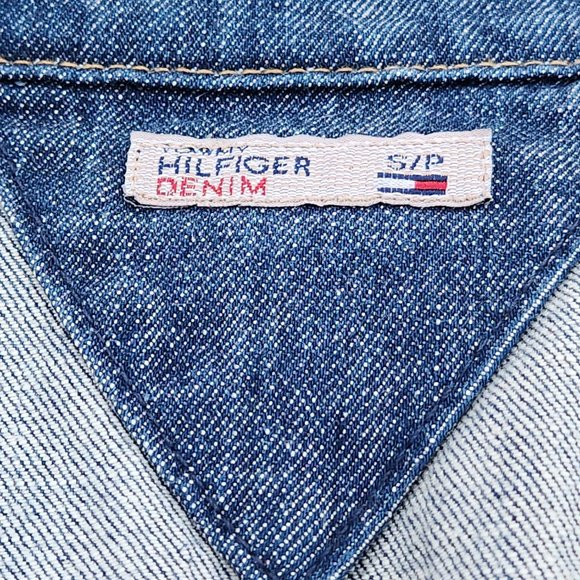 Tommy Hilfiger Denim Jean Jacket Ladies Small - Picture 7 of 10